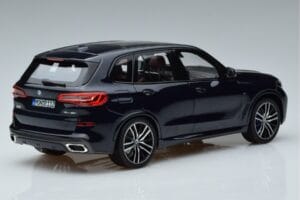BMW X5 G05 Niebieski Norev 1:18 183283 Metal — zdjęcie 3 z 7