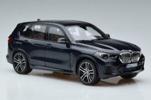 BMW X5 G05 Niebieski Norev 1:18 183283 Metal — zdjęcie 5 z 7