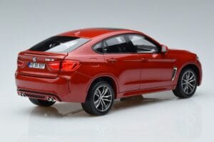 BMW X6M F86 Czerwony Norev 1:18 183242 Metal — zdjęcie 3 z 7