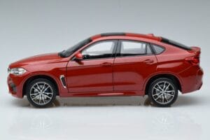 BMW X6M F86 Czerwony Norev 1:18 183242 Metal — zdjęcie 4 z 7