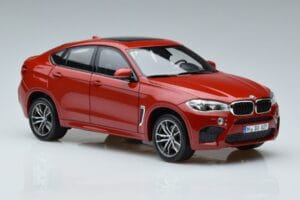 BMW X6M F86 Czerwony Norev 1:18 183242 Metal — zdjęcie 5 z 7