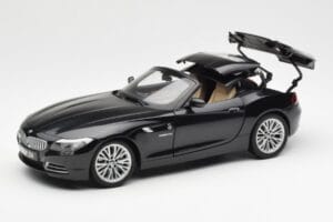 BMW Z4 E89 Spider Czarny Metaliczny Kyosho 1:18 08771BK Metal — zdjęcie 3 z 9