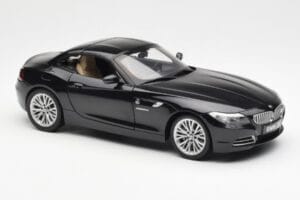 BMW Z4 E89 Spider Czarny Metaliczny Kyosho 1:18 08771BK Metal — zdjęcie 7 z 9