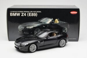 BMW Z4 E89 Spider Czarny Metaliczny Kyosho 1:18 08771BK Metal — zdjęcie 9 z 9