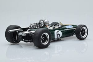 Brabham BT20 Repco #6 D. Hulme British GP 1966 MCG 1:18 MCG18609F Metal — zdjęcie 2 z 6
