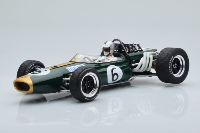 Brabham BT20 Repco #6 D. Hulme British GP 1966 MCG 1:18 MCG18609F Metal