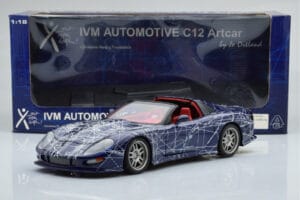 Chevrolet Callaway C12 Corvette MUKO Artcar AUTOart 1:18 71014 Metal — zdjęcie 9 z 9