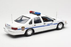 Chevrolet Caprice Cheyenne Policja UT Models 1:18 21025 Metal — zdjęcie 2 z 6