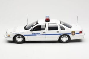 Chevrolet Caprice Cheyenne Policja UT Models 1:18 21025 Metal — zdjęcie 3 z 6