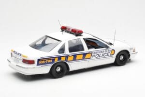 Chevrolet Caprice Watkins Glen Policja UT Models 1:18 21028 Metal — zdjęcie 2 z 6