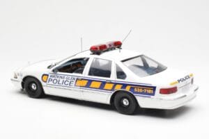 Chevrolet Caprice Watkins Glen Policja UT Models 1:18 21028 Metal — zdjęcie 5 z 6