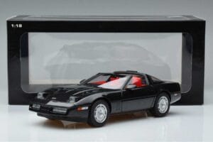 Chevrolet Corvette C4 Czarny AUTOart 1:18 71242 Metal — zdjęcie 8 z 8