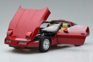 Chevrolet Corvette C4 Czerwony AUTOart 1:18 71241 Metal — zdjęcie 2 z 8