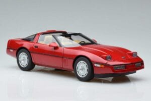 Chevrolet Corvette C4 Czerwony AUTOart 1:18 71241 Metal — zdjęcie 6 z 8