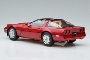 Chevrolet Corvette C4 Czerwony AUTOart 1:18 71241 Metal — zdjęcie 7 z 8