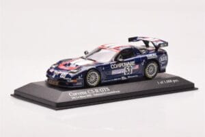 Chevrolet Corvette C5R #53 R. Fellows / J. O'Connell / F. Freon 24 Hours of Le Mans 2003 Minichamps 1:43 400031453 Metal — zdjęcie 2 z 4