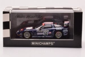 Chevrolet Corvette C5R #53 R. Fellows / J. O'Connell / F. Freon 24 Hours of Le Mans 2003 Minichamps 1:43 400031453 Metal — zdjęcie 4 z 4