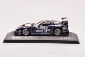 Chevrolet Corvette C5R #53 R. Fellows / J. O'Connell / F. Freon 24 Hours of Le Mans 2003 Minichamps 1:43 400031453 Metal