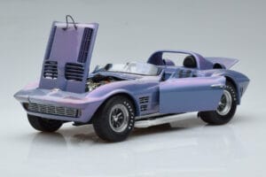 Chevrolet Corvette Grand Sport Roadster Laguna Seca Błękitny Exoto 1:18 EXPRM00080 Metal — zdjęcie 2 z 9