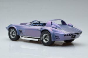 Chevrolet Corvette Grand Sport Roadster Laguna Seca Błękitny Exoto 1:18 EXPRM00080 Metal — zdjęcie 6 z 9