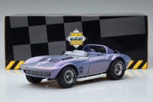 Chevrolet Corvette Grand Sport Roadster Laguna Seca Błękitny Exoto 1:18 EXPRM00080 Metal — zdjęcie 9 z 9