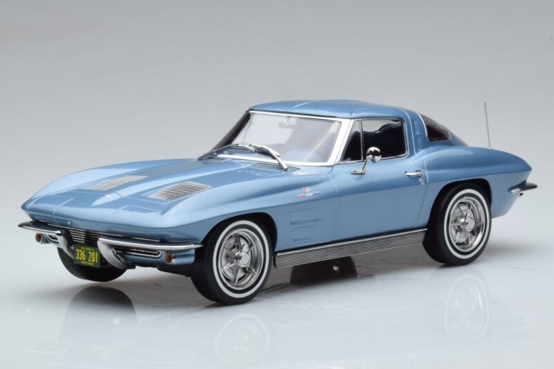 Chevrolet Corvette C2 Sting Ray Niebieski Norev 1:18 189050 Metal