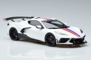 Chevrolet Hennessey Corvette C8 Arctic Biały GT Spirit 1:18 GT317 Żywica — zdjęcie 4 z 6