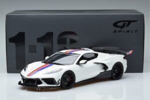 Chevrolet Hennessey Corvette C8 Arctic Biały GT Spirit 1:18 GT317 Żywica — zdjęcie 6 z 6