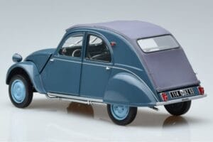 Citroen 2CV AZL Niebieski Norev 1:18 181485 Metal — zdjęcie 6 z 7