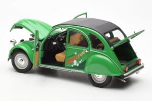Citroen 2CV Saussente Zielony Minichamps 1:18 153111503 Metal — zdjęcie 5 z 8
