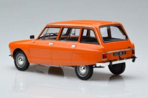 Citroen Ami 8 Break Tenere Pomarańczowy Norev 1:18 181674 Metal — zdjęcie 6 z 7
