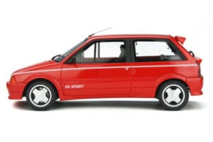 Citroen AX Sport Czerwony Otto 1:18 OT799 Żywica — zdjęcie 3 z 5