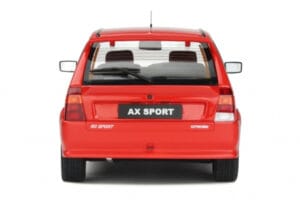 Citroen AX Sport Czerwony Otto 1:18 OT799 Żywica — zdjęcie 5 z 5