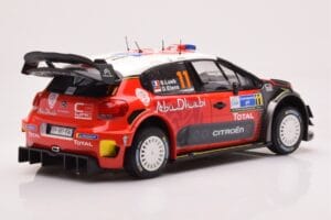 Citroen C3 WRC #11 S. Loeb / D. Elena Rally Mexico 2018 Norev 1:18 181638 Metal — zdjęcie 2 z 6