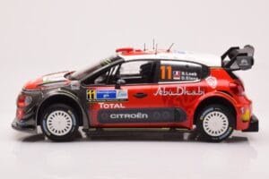 Citroen C3 WRC #11 S. Loeb / D. Elena Rally Mexico 2018 Norev 1:18 181638 Metal — zdjęcie 3 z 6