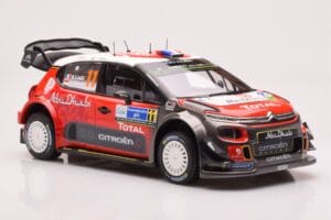 Citroen C3 WRC #11 S. Loeb / D. Elena Rally Mexico 2018 Norev 1:18 181638 Metal — zdjęcie 4 z 6