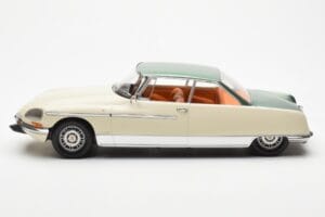 Citroen DS 21 Le Leman Kabriolet Kość Słoniowa i Zielony Norev 1:18 181751 Metal — zdjęcie 3 z 6