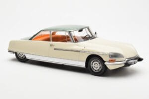 Citroen DS 21 Le Leman Kabriolet Kość Słoniowa i Zielony Norev 1:18 181751 Metal — zdjęcie 4 z 6