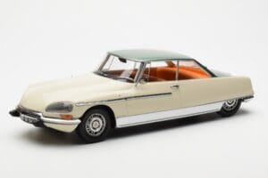 Citroen DS 21 Le Leman Kabriolet Kość Słoniowa i Zielony Norev 1:18 181751 Metal