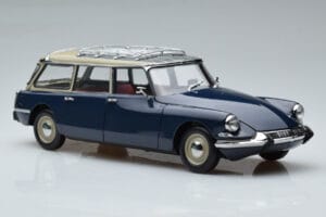 Citroen ID 19 Break Orient Niebieski Norev 1:18 181770 Metal — zdjęcie 6 z 9