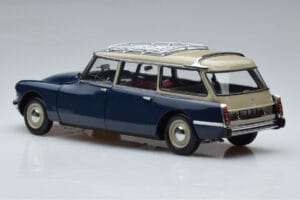 Citroen ID 19 Break Orient Niebieski Norev 1:18 181770 Metal — zdjęcie 7 z 9