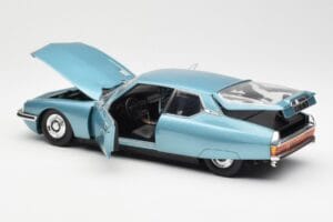 Citroen SM Jasnoniebieski Metalik Norev 1:18 181589 Metal — zdjęcie 5 z 8