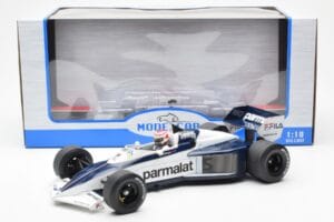 Brabham BT52 #5 N. Piquet Brazilian GP F1 World Champion 1983 MCG 1:18 MCG18618F Metal — zdjęcie 6 z 6