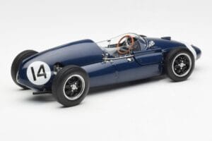 Cooper T51 Climax #14 S. Moss Italian GP Winner 1959 Schuco 1:18 450032600 Metal — zdjęcie 3 z 8
