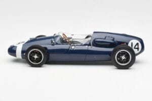 Cooper T51 Climax #14 S. Moss Italian GP Winner 1959 Schuco 1:18 450032600 Metal — zdjęcie 4 z 8
