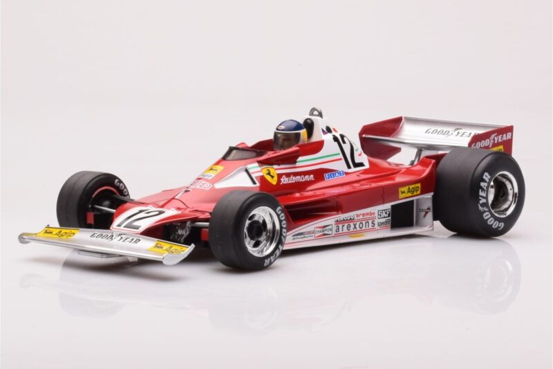Ferrari 312 T2B #12 C. Reutemann Swedish GP 1977 MCG 1:18 MCG18625F Metal