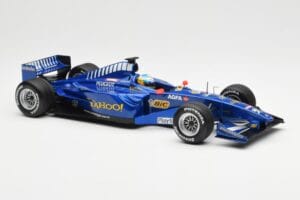 Prost AP03 Peugeot #15 N. Heidfeld F1 Showcar 2000 Minichamps 1:18 180000085 Żywica — zdjęcie 4 z 6