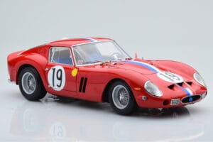 Ferrari 250 GTO #19 24 Hours of Le Mans 1962 Kyosho 1:18 08438A Metal — zdjęcie 6 z 10