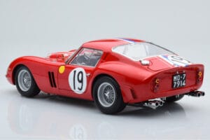 Ferrari 250 GTO #19 24 Hours of Le Mans 1962 Kyosho 1:18 08438A Metal — zdjęcie 7 z 10