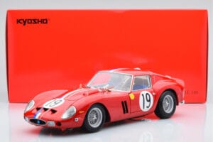 Ferrari 250 GTO #19 24 Hours of Le Mans 1962 Kyosho 1:18 08438A Metal — zdjęcie 10 z 10